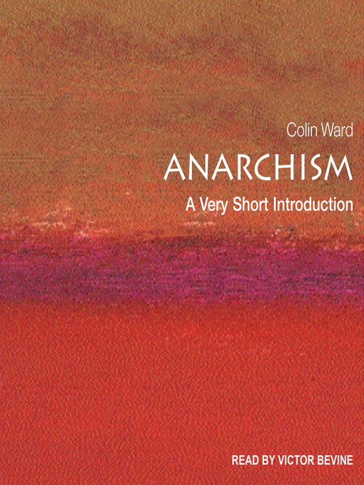 Title details for Anarchism by Colin Ward - Available